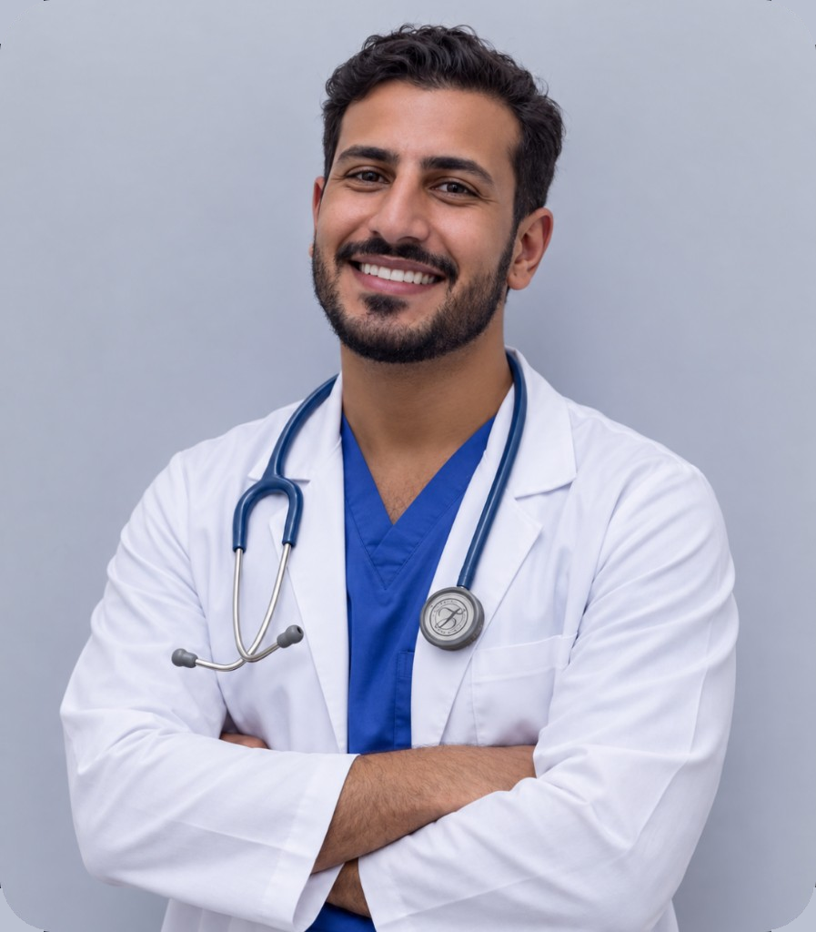 Doctor from the Afietak care team